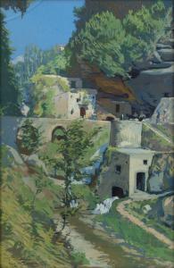 d'ACHIARDI Pietro 1879-1940,Cava dei Tirreni,1920,Finarte IT 2023-12-19
