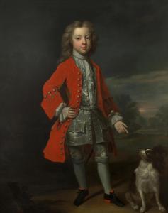 d'AGAR Charles 1669-1723,Portrait of a boy, full-length, with his dog in a ,Bonhams GB 2021-07-07