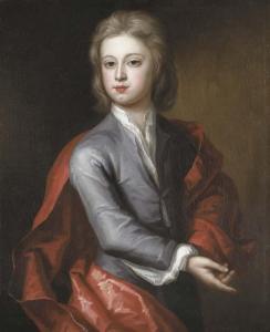 d'AGAR Charles 1669-1723,Portrait of a boy, half-length, in a lilac coat an,Christie's GB 2004-06-11