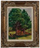 D ALTON Valentine 1889-1936,Chopped Wood,Neal Auction Company US 2021-03-04