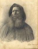 D'ANCONA VITO 1825-1884,Ritratto di monaco a mezzo busto,Gonnelli IT 2015-05-27
