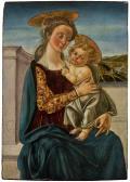 D'ANTONIO Biagio 1446-1516,The Virgin and Child before a landscape,Sotheby's GB 2020-12-10