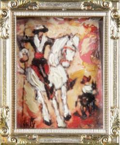 D'ANTY Henry Maurice 1910-1998,DON QUICHOTTE,1983,Pillon FR 2018-01-14