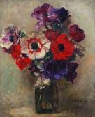 D'ARCY HART Henry 1866-1938,Still life of anemones in a jar,Dreweatts GB 2014-08-28