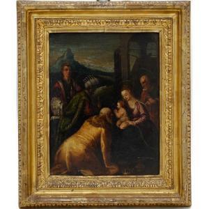 D ASARO Pietro 1579-1647,L\’adorazione dei magi,Galleria Sarno IT 2022-04-07