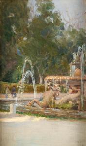 D'ASCENZO Nicola 1871-1954,Sketch of a Fountain,Skinner US 2024-02-07