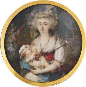 D'ASTANIERES Clément, comte,PORTRAIT OF SOPHIE BROSSIN DE SAINT-DIDIER, NÉE DE,Sotheby's 2019-07-04