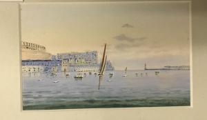 D ESPOSITO Vincenzo 1886-1946,Maltese harbour scene,Moore Allen & Innocent GB 2021-05-26