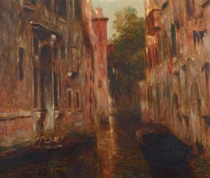 D'ESTIENNE Henry 1872-1949,Canal à Venise,De Maigret FR 2023-07-07