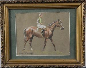 D'Esturac Pavis 1882-1946,le jockey,Osenat FR 2020-06-07
