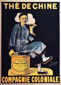 D'EZY L 1900-1900,Thé de Chine - Compagnie Coloniale,1920,Millon & Associés FR 2018-06-20