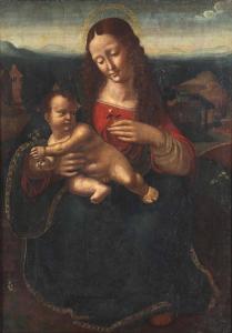 D'OGGIONO Marco 1475-1549,Madonna con Bambino,Cambi IT 2018-05-30
