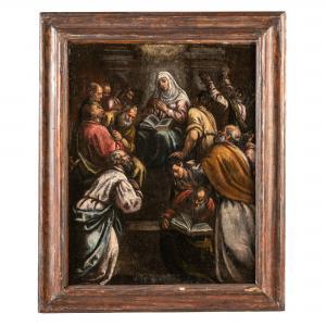 da BASSANO Gerolamo Ponte 1566-1621,Pentecoste,Wannenes Art Auctions IT 2022-10-04