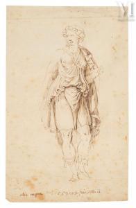 da CARPI Girolamo 1501-1556,Figure féminine en pied,Millon & Associés FR 2023-11-23