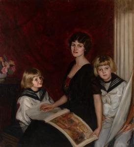 da COSTA John 1867-1931,Portrait of Mrs. Clement R. Wainwright and her Son,William Doyle 2022-05-04