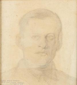 DA FONSECA Martinho Gomes,Retrato de Jorge Barradas,1917,Palacio do Correio Velho 2015-09-25