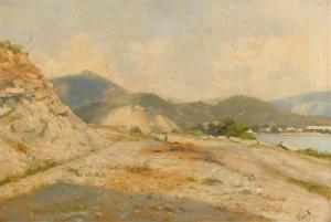 da Franca Joaquim Jose 1838-1890,Landscape in Brazil,Palais Dorotheum AT 2018-02-27