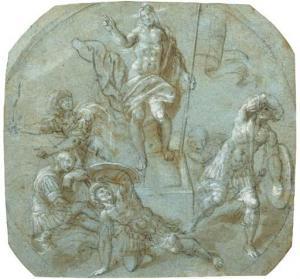 da MONTE Giovanni 1520-1590,The Resurrection,1590,Christie's GB 2004-07-06