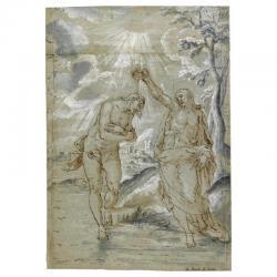DA PINO Marco 1520-1590,THE BAPTISM OF CHRIST,Sotheby's GB 2007-07-04
