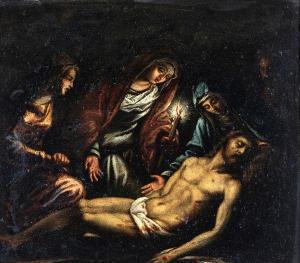 DA PONTE Bassano LEANDRO 1557-1622,Deposizione,Casa d'Aste Arcadia IT 2024-04-17
