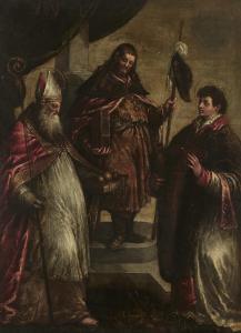 da Ponte Jacopo 1510-1592,Saints James the Greater, Nicholas and Lawrence,Christie's GB 2024-01-31