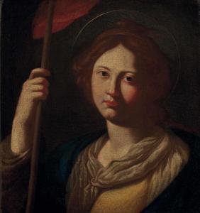 da PONTORMO Jacopo Carucci 1494-1556,Die Hl. Ursula mit Fahne,Palais Dorotheum AT 2013-11-19