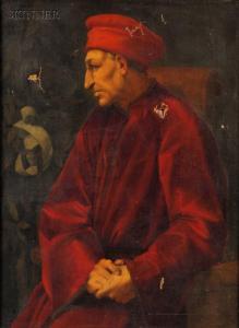 da PONTORMO Jacopo Carucci 1494-1556,Portrait of Cosimo de' Medici,Skinner US 2009-05-15