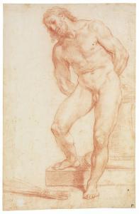 da RICCIOLINI Michelangelo Todi 1654-1715,Christ at the column,Christie's GB 2018-01-31