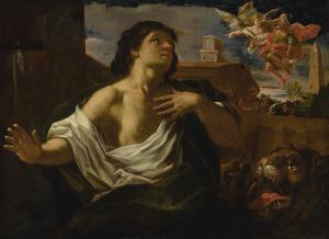 da RICCIOLINI Michelangelo Todi 1654-1715,DANIEL IN THE LION'S DEN,Sotheby's GB 2018-02-02