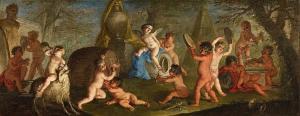 da RICCIOLINI Michelangelo Todi 1654-1715,Putti at Play,Lempertz DE 2015-05-16