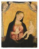 DA RIMINI GIOVANNI FRANCESCO 1420-1470,Madonna con Bambino e angeli,Meeting Art IT 2023-05-06