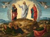 da SANTACROCE Girolamo Galizzi 1480-1556,La Transfiguration,Aguttes FR 2021-06-17