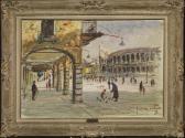 DA SANTOMIO GUERI 1915-1991,VEDUTA DELL'ARENA DI VERONA DA PIAZZA BRA,1959,Pandolfini IT 2020-12-14