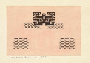 da SILVA BRUHNS Ivan,Projet de tapis,1937,Artcurial | Briest - Poulain - F. Tajan 2019-03-13
