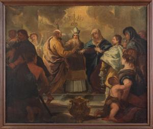 da SIMONELLI Giuseppe Giordano 1650-1710,Matrimonio della Vergine,Wannenes Art Auctions 2022-11-29