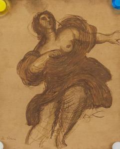 DA VINCI Leonardo 1452-1519,Featuring dancing female figure,888auctions CA 2022-06-16