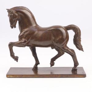 DA VINCI Leonardo 1452-1519,Figure of a horse,Butterscotch Auction Gallery US 2015-11-22