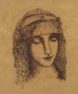 DA VINCI Leonardo 1452-1519,portrait of a women,888auctions CA 2022-09-29