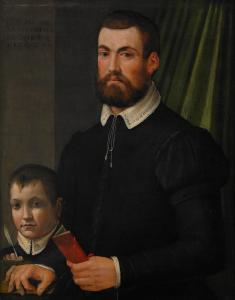 da VINCI Pierino 1530-1553,Far och son,Stockholms Auktionsverket SE 2007-11-28