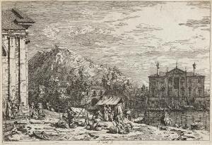 da VIVARINI Antonio Murano 1415-1476,Il Mercato al Dolo,1740,Swann Galleries US 2021-05-06