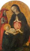 da VIVARINI Antonio Murano 1415-1476,Madonna dell\’Umiltà,1440,Galerie Koller CH 2019-03-29