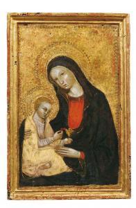 da VOLTRI Niccolo 1385-1417,Madonna col Bambino,Finarte IT 2004-09-25