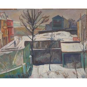 DABIT Eugène 1878-1936,PAYSAGE DE NEIGE,1928,Waddington's CA 2025-03-27