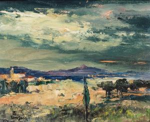 DABO Leon 1868-1960,St. Tropez,1939,Skinner US 2021-05-21