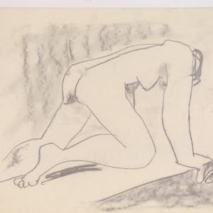DACHINGER Hugo 1908-1996,nude study,Burstow and Hewett GB 2021-05-27
