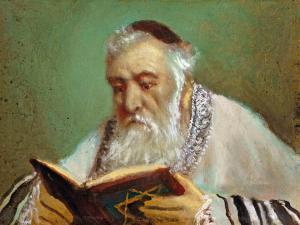 DADAY Gero 1890-1979,Surprised Rabbi,Nagyhazi galeria HU 2017-03-07
