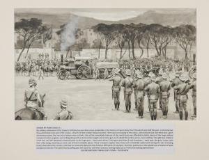DADD Frank 1851-1929,QUEEN````S BIRTHDAY PARADE CAPE TOWN: THE REVIEW,1900,Stephan Welz 2014-09-09