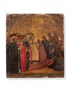 DADDI Bernardo 1310-1348,Saint Dominique ressuscite le jeun,Artcurial | Briest - Poulain - F. Tajan 2022-03-23