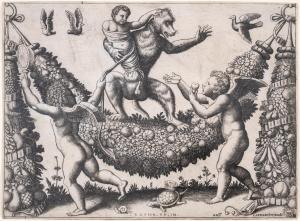 DADDI Bernardo 1512-1570,Two putti mocking a monkey,1530-1560,Forum Auctions GB 2024-03-12