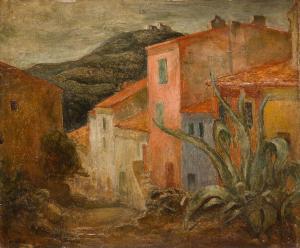 DADLEZ Pawel 1904-1940,Lane in Collioure,1928,Desa Unicum PL 2021-04-20